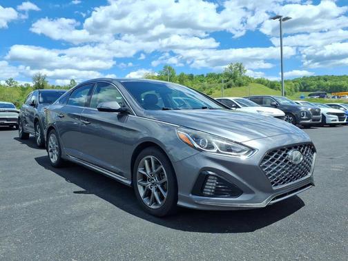Machine Gray 2018 Hyundai SONATA Sport 2.0T