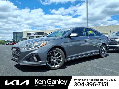 Machine Gray 2018 Hyundai SONATA Sport 2.0T