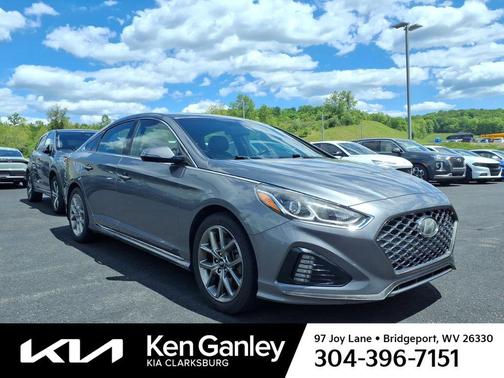 Machine Gray 2018 Hyundai SONATA Sport 2.0T