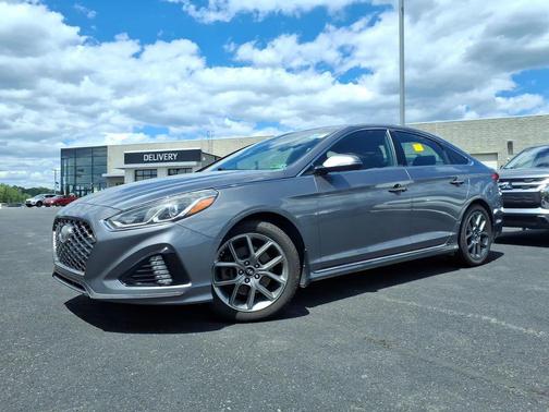 Machine Gray 2018 Hyundai SONATA Sport 2.0T
