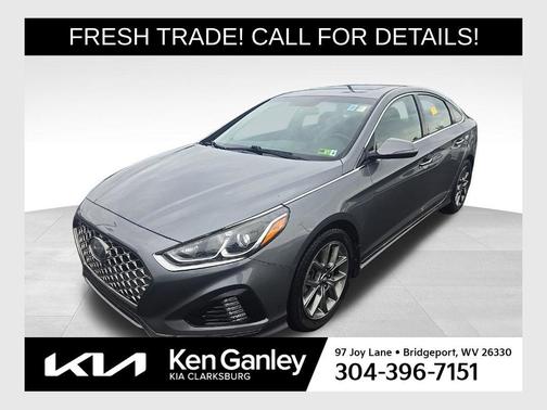 Machine Gray 2018 Hyundai SONATA Sport 2.0T