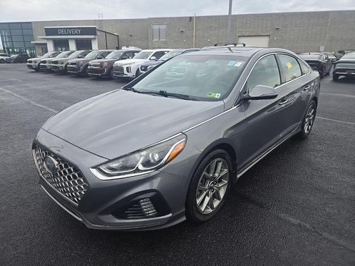 Machine Gray 2018 Hyundai SONATA Sport 2.0T