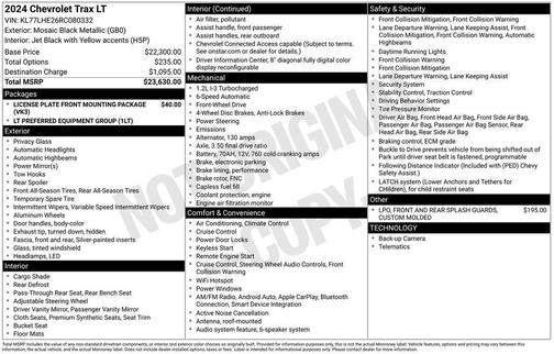 2024 Chevrolet Trax LT