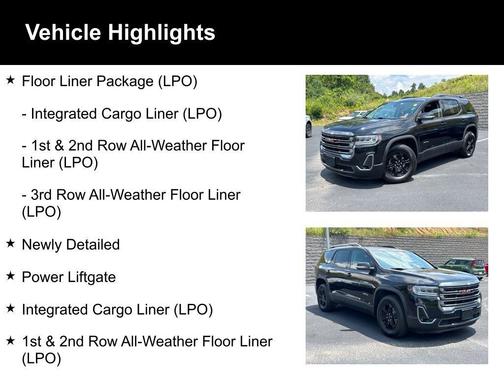 2021 GMC Acadia AWD AT4