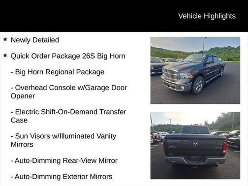 2017 RAM 1500 Big Horn