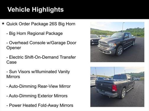 2017 RAM 1500 Big Horn