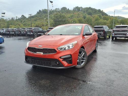 Fire Orange 2021 Kia Forte GT-Line