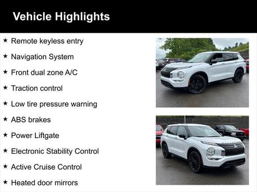2024 Mitsubishi Outlander SE Black Edition S-AWC