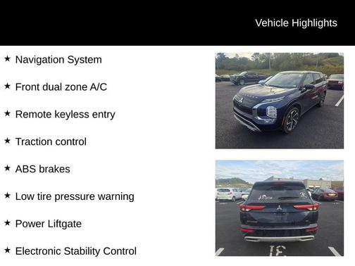 2023 Mitsubishi Outlander SE 2.5 S-AWC