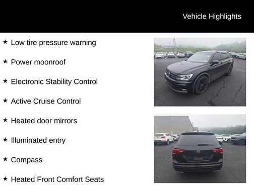 2021 Volkswagen Tiguan 2.0T SE R-Line Black 4MOTION