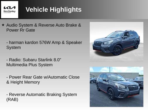 Magnetite Gray Metallic 2021 Subaru Forester Sport