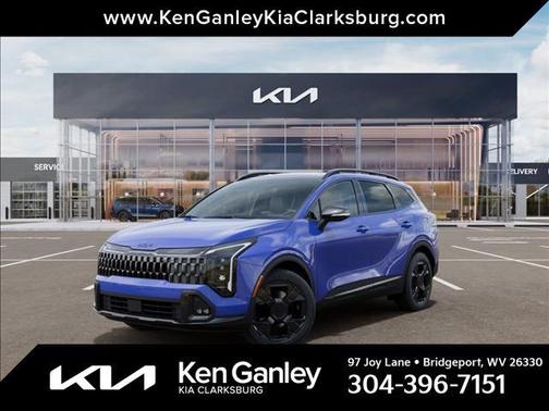 Nebular Blue 2026 Kia Sportage X-Line
