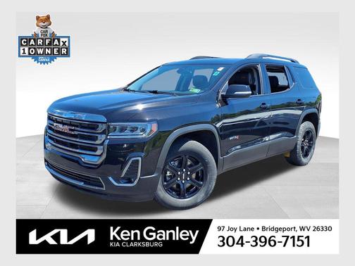 Ebony Twilight Metallic 2021 GMC Acadia AWD AT4