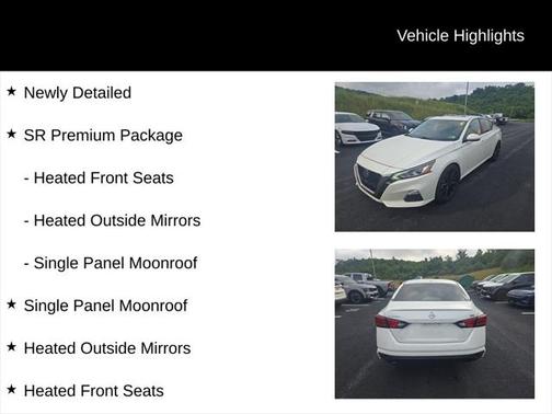2019 Nissan Altima 2.5 SR