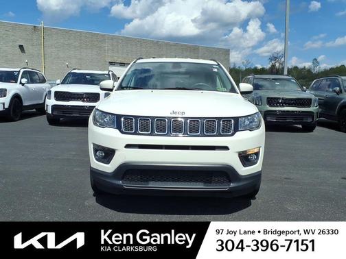 White Clearcoat 2020 Jeep Compass Latitude