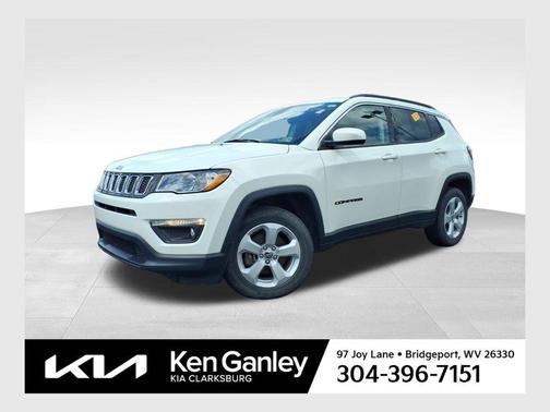 White Clearcoat 2020 Jeep Compass Latitude