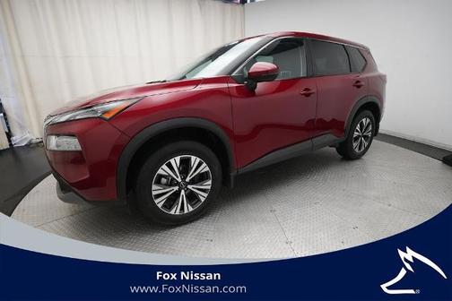 Scarlet Ember 2022 Nissan Rogue SV
