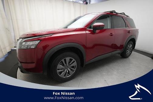 Scarlet Ember 2024 Nissan Pathfinder SV
