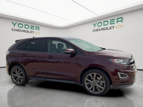 Black 2017 Ford Edge Sport