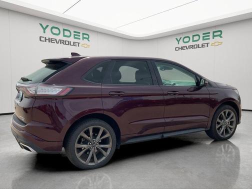 Black 2017 Ford Edge Sport