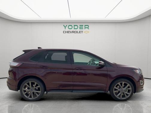 Black 2017 Ford Edge Sport