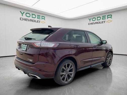 Black 2017 Ford Edge Sport