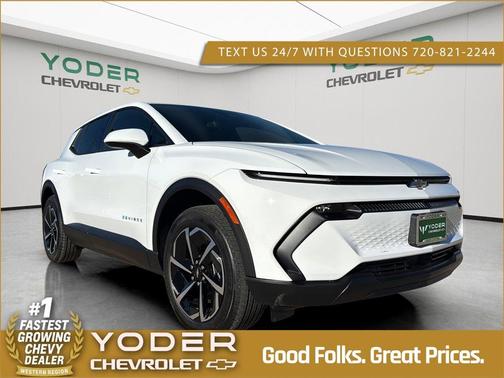 White 2026 Chevrolet Equinox EV LT 1 SUV