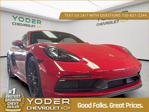 2018 Porsche 718 Cayman S