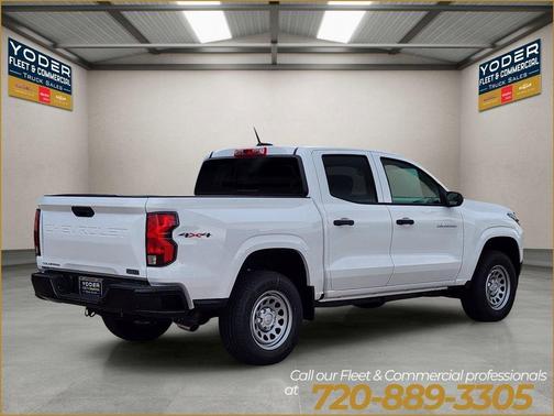 White 2025 Chevrolet Colorado WT
