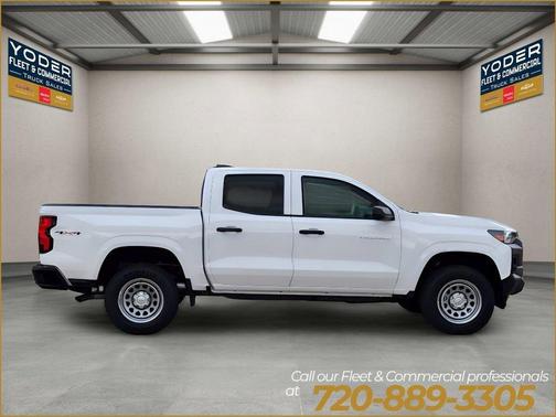 White 2025 Chevrolet Colorado WT