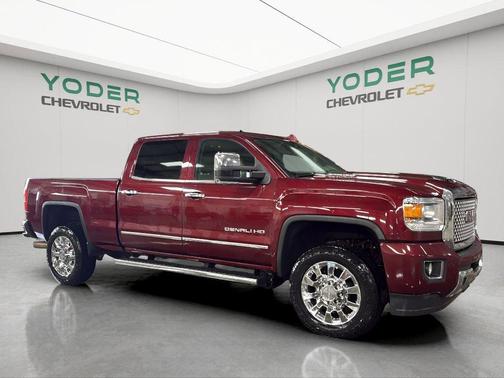 Red 2017 GMC Sierra 2500 Denali