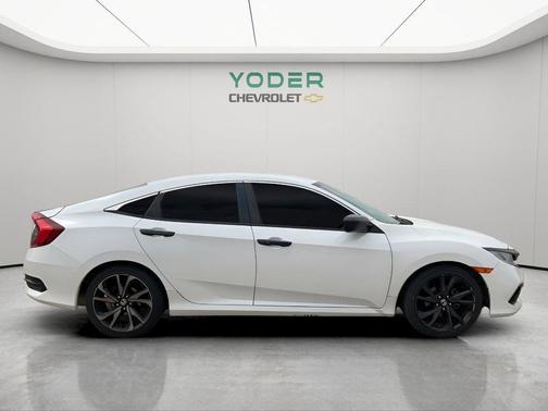 White 2020 Honda Civic Sport
