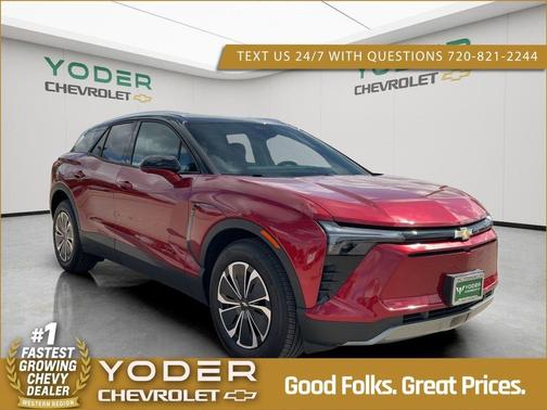 Red 2026 Chevrolet Blazer EV LT