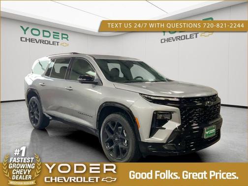 Gray 2026 Chevrolet Traverse RS SUV