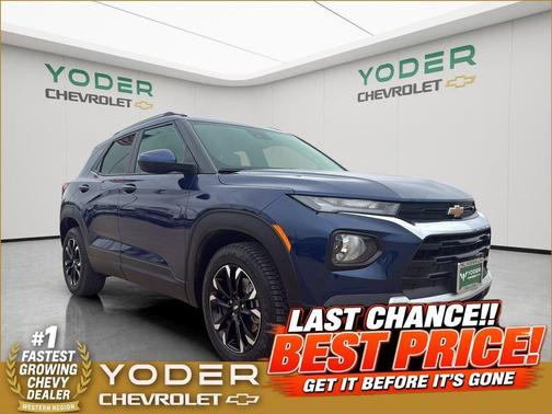 Blue 2023 Chevrolet Trailblazer LT