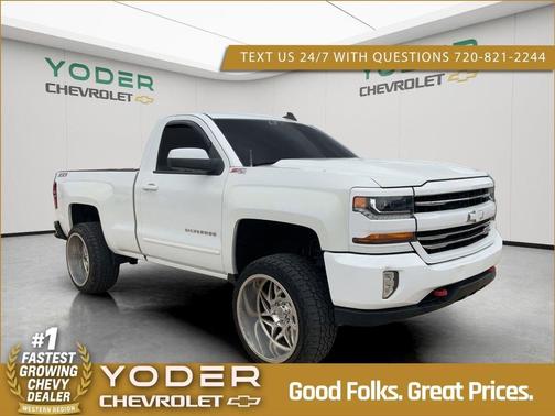 White 2017 Chevrolet Silverado 1500 LT