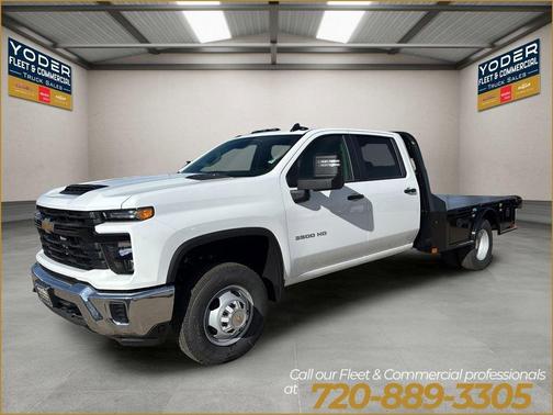 White 2026 Chevrolet Silverado 3500 WT Truck