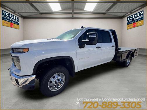 White 2025 Chevrolet Silverado 3500 WT Truck