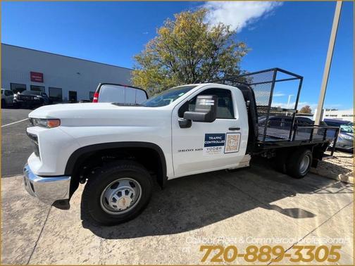 White 2025 Chevrolet Silverado 3500 WT Truck