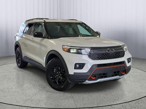 White Metallic 2024 Ford Explorer Timberline