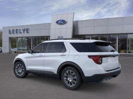 White Metallic 2026 Ford Explorer Active