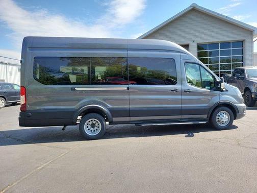 Gray 2026 Ford Transit-350
