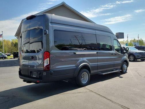 Gray 2026 Ford Transit-350