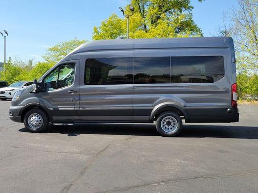 Gray 2026 Ford Transit-350