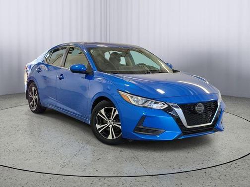 Electric Blue Metallic 2021 Nissan Sentra SV