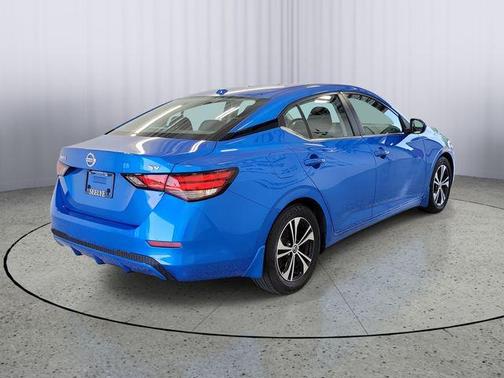 Electric Blue Metallic 2021 Nissan Sentra SV