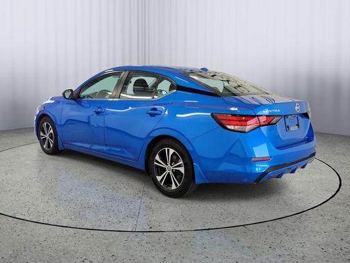 Electric Blue Metallic 2021 Nissan Sentra SV