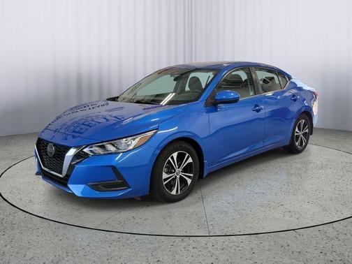 Electric Blue Metallic 2021 Nissan Sentra SV
