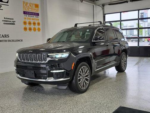 Diamond Black 2021 Jeep Grand Cherokee L Summit