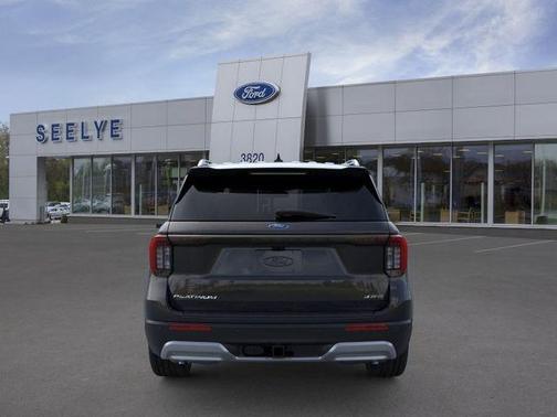 Black 2026 Ford Explorer Platinum